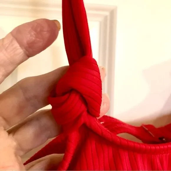 XHILARATION - NWT Juniors Sz M Set of 2 Bikini Tops in Fun Bright Colors 👙 - Picture 7 of 16